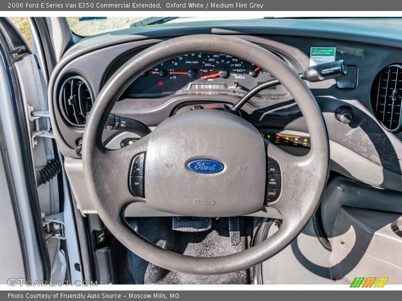 Oxford White / Medium Flint Grey 2006 Ford E Series Van E350 Commercial Extended