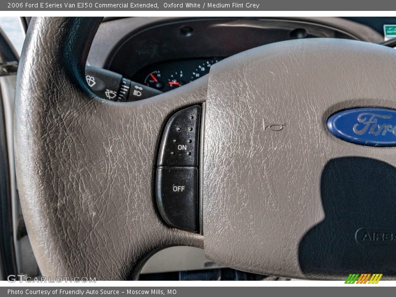 Oxford White / Medium Flint Grey 2006 Ford E Series Van E350 Commercial Extended