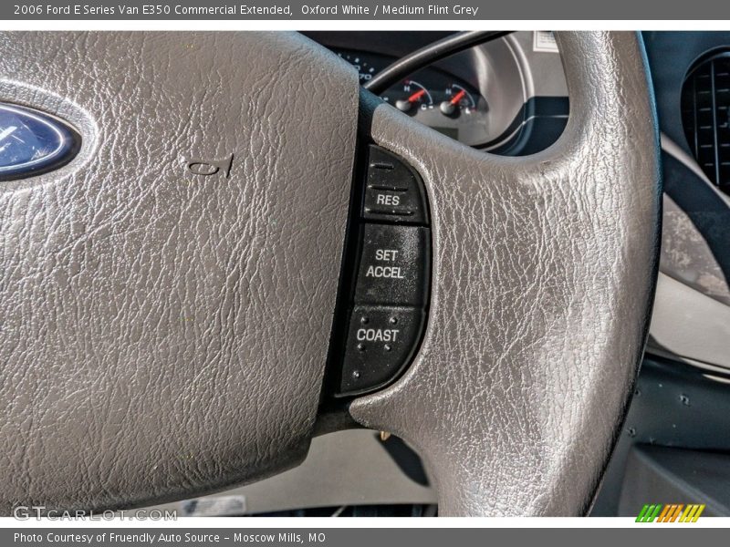 Oxford White / Medium Flint Grey 2006 Ford E Series Van E350 Commercial Extended