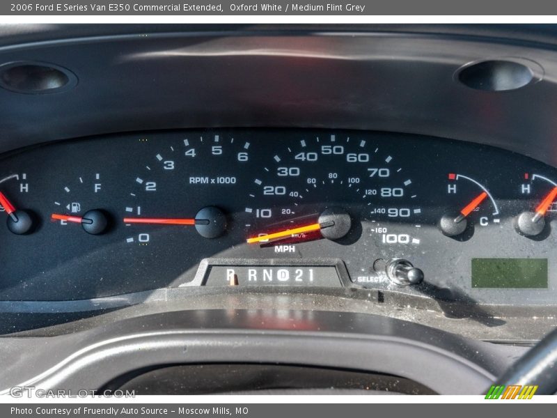 Oxford White / Medium Flint Grey 2006 Ford E Series Van E350 Commercial Extended