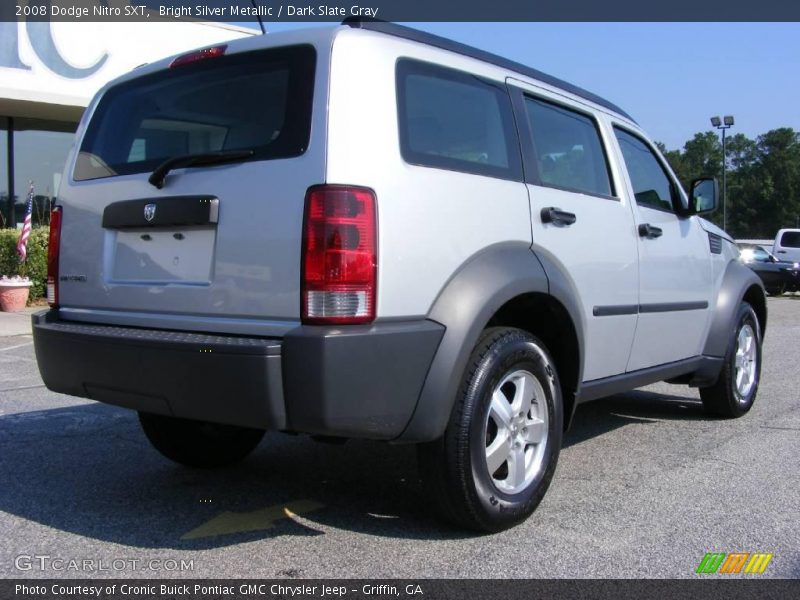 Bright Silver Metallic / Dark Slate Gray 2008 Dodge Nitro SXT