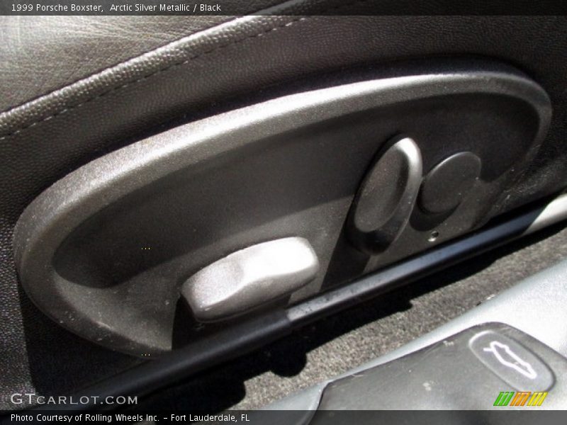 Arctic Silver Metallic / Black 1999 Porsche Boxster