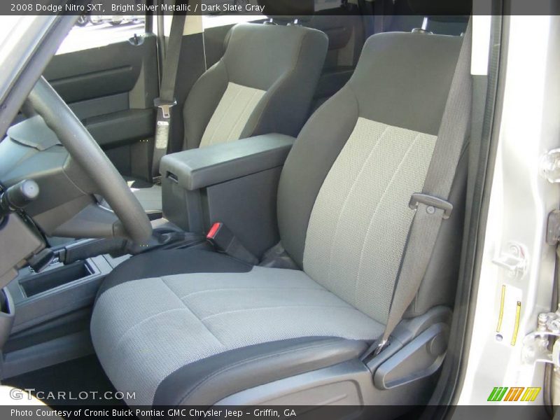 Bright Silver Metallic / Dark Slate Gray 2008 Dodge Nitro SXT