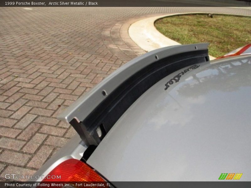 Arctic Silver Metallic / Black 1999 Porsche Boxster