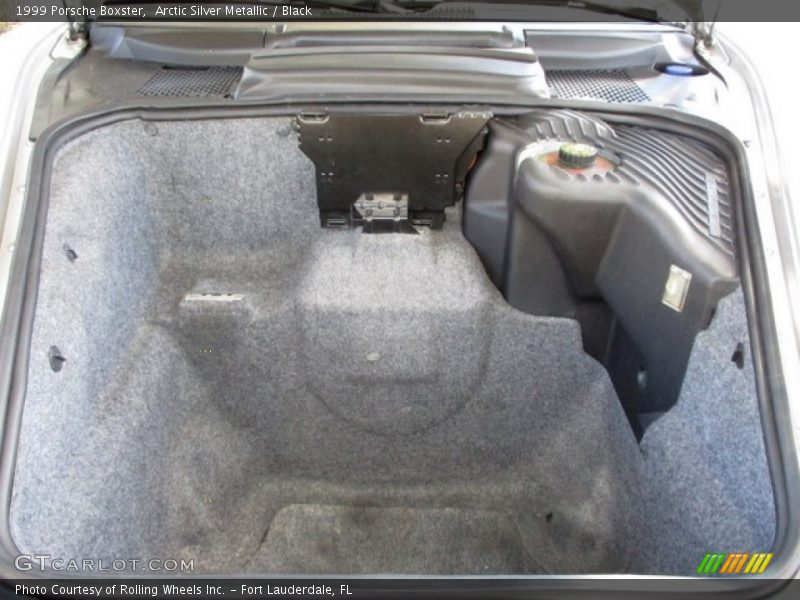 Arctic Silver Metallic / Black 1999 Porsche Boxster