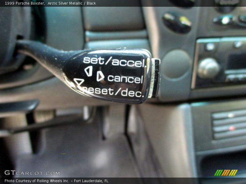 Arctic Silver Metallic / Black 1999 Porsche Boxster