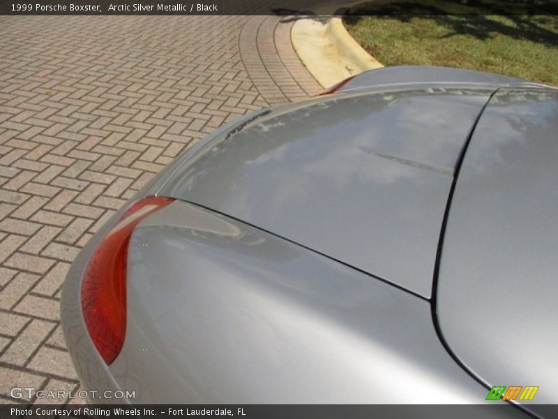 Arctic Silver Metallic / Black 1999 Porsche Boxster