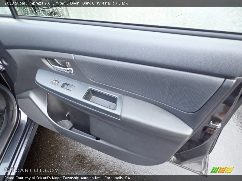 Dark Gray Metallic / Black 2013 Subaru Impreza 2.0i Limited 5 Door