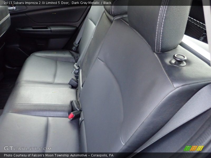 Dark Gray Metallic / Black 2013 Subaru Impreza 2.0i Limited 5 Door