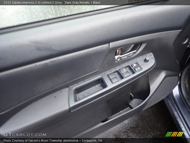 Dark Gray Metallic / Black 2013 Subaru Impreza 2.0i Limited 5 Door