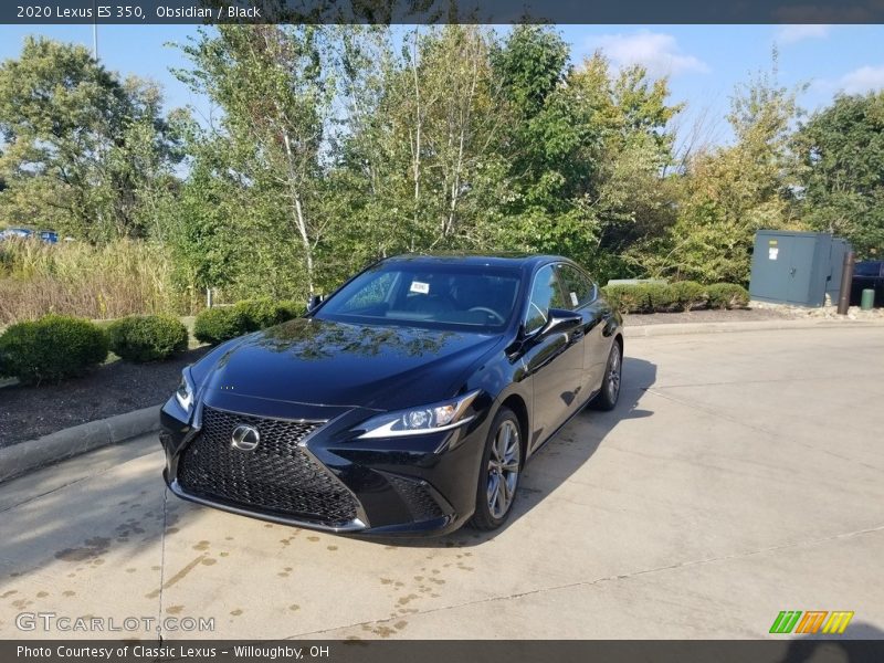 Obsidian / Black 2020 Lexus ES 350