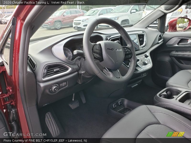 Velvet Red Pearl / Black 2020 Chrysler Pacifica Touring L
