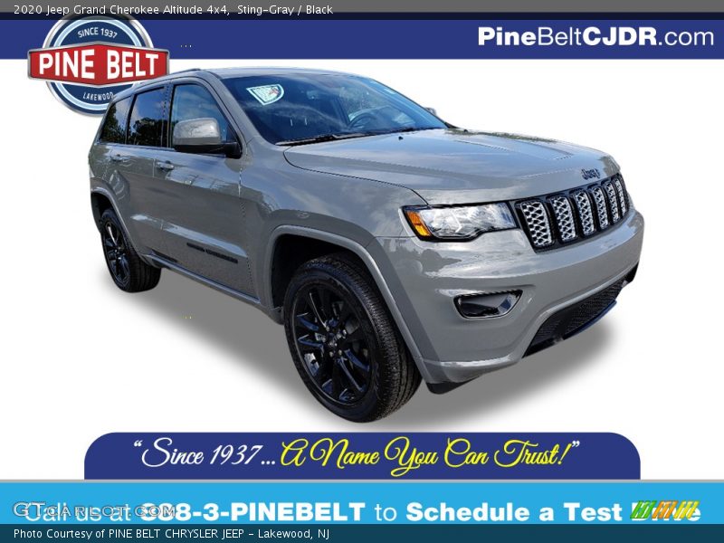 Sting-Gray / Black 2020 Jeep Grand Cherokee Altitude 4x4