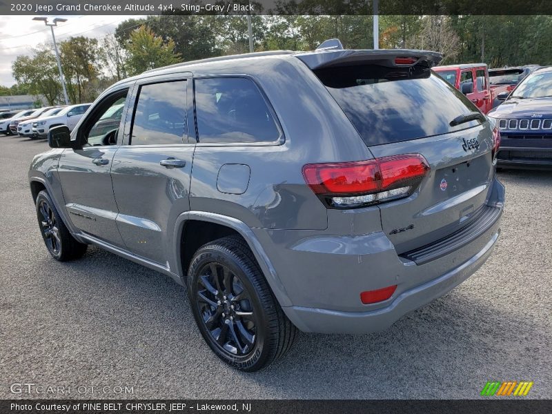 Sting-Gray / Black 2020 Jeep Grand Cherokee Altitude 4x4