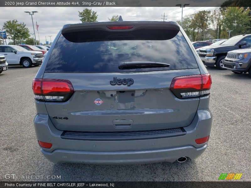 Sting-Gray / Black 2020 Jeep Grand Cherokee Altitude 4x4