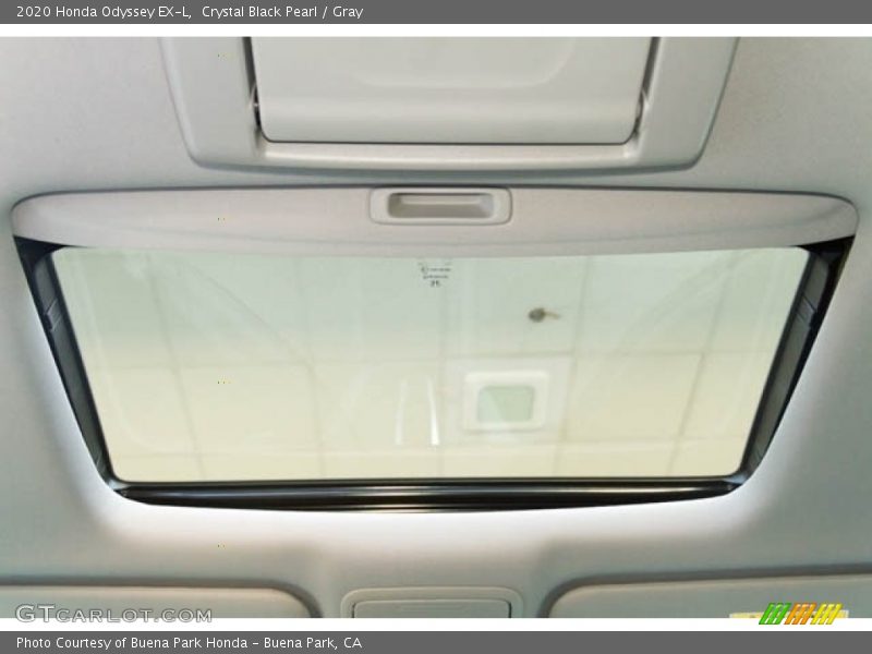 Crystal Black Pearl / Gray 2020 Honda Odyssey EX-L
