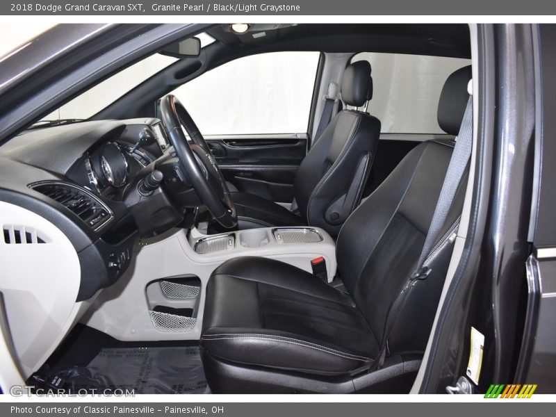 Granite Pearl / Black/Light Graystone 2018 Dodge Grand Caravan SXT