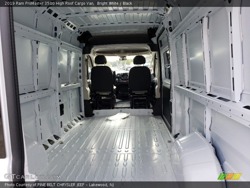 Bright White / Black 2019 Ram ProMaster 3500 High Roof Cargo Van