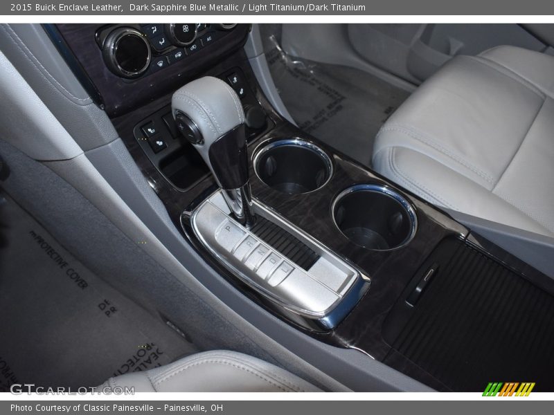 Dark Sapphire Blue Metallic / Light Titanium/Dark Titanium 2015 Buick Enclave Leather