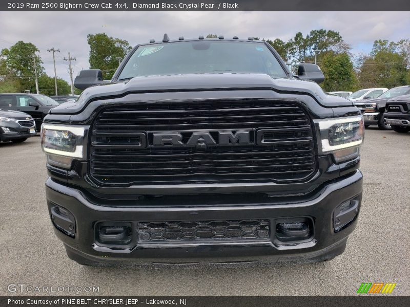 Diamond Black Crystal Pearl / Black 2019 Ram 2500 Bighorn Crew Cab 4x4