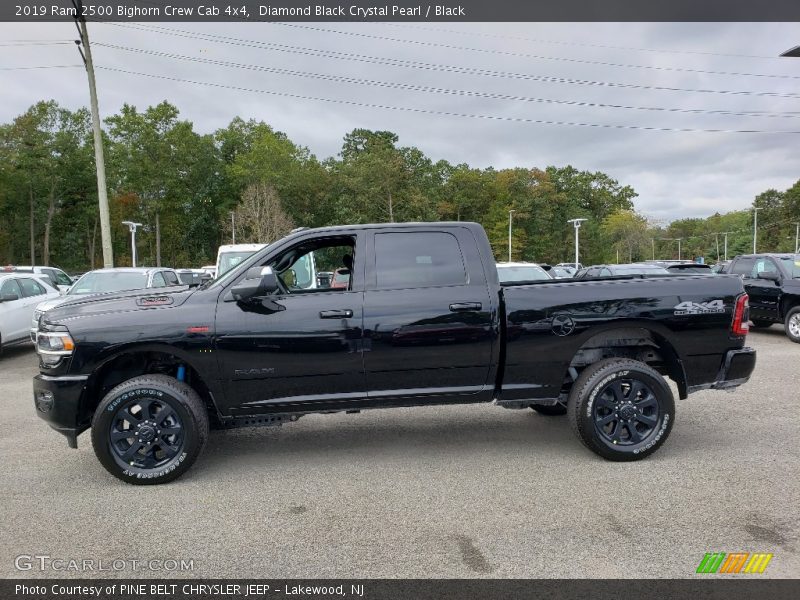  2019 2500 Bighorn Crew Cab 4x4 Diamond Black Crystal Pearl
