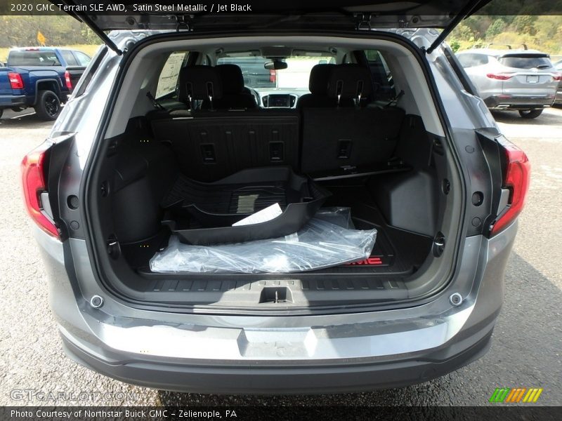 Satin Steel Metallic / Jet Black 2020 GMC Terrain SLE AWD