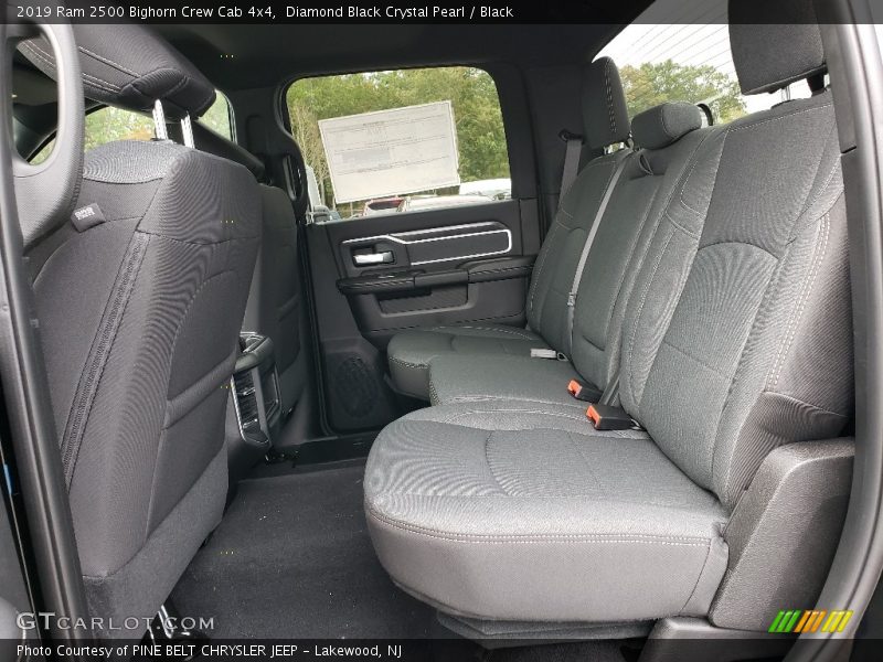 Rear Seat of 2019 2500 Bighorn Crew Cab 4x4