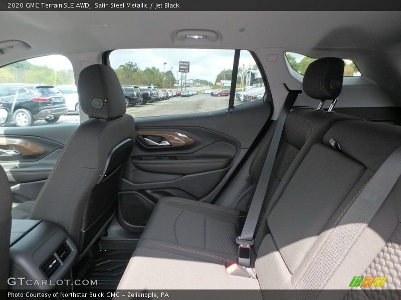 Satin Steel Metallic / Jet Black 2020 GMC Terrain SLE AWD