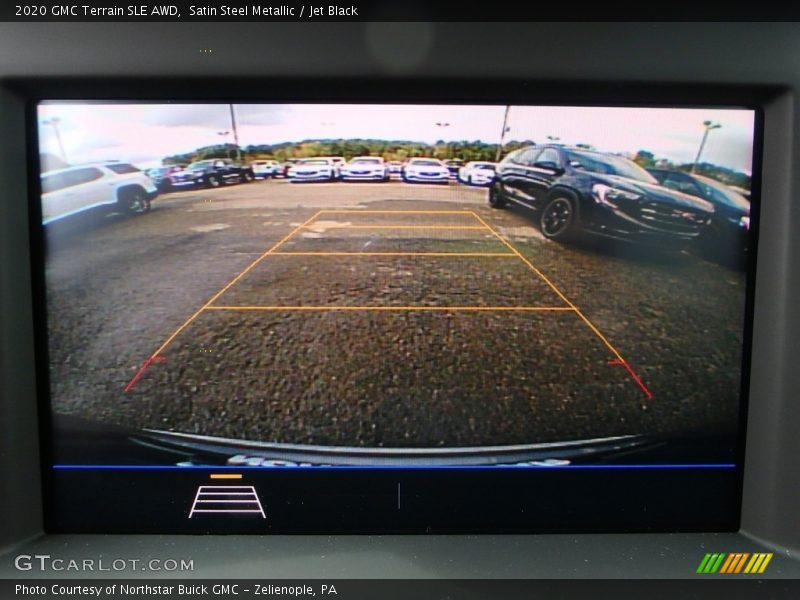 Satin Steel Metallic / Jet Black 2020 GMC Terrain SLE AWD