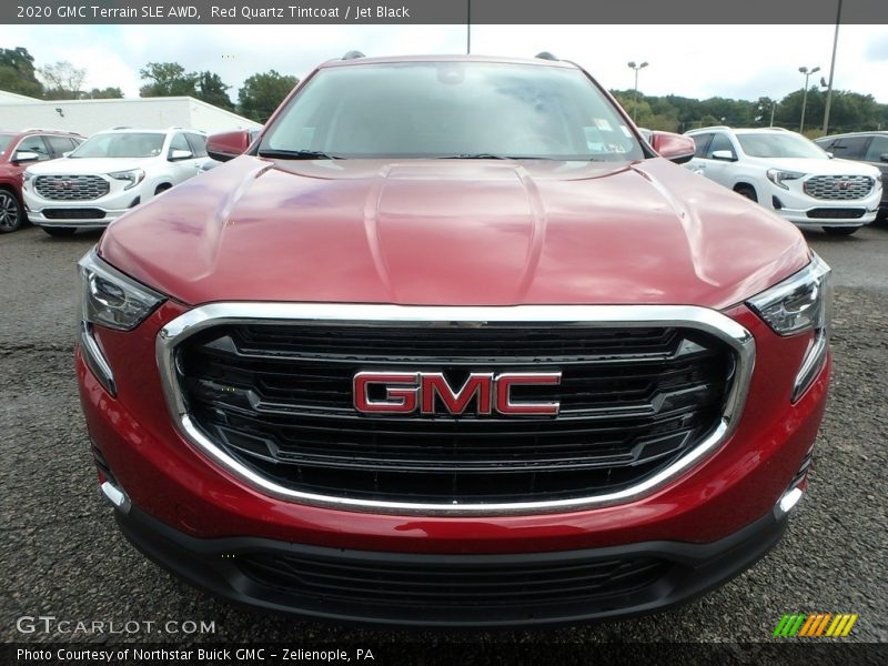 Red Quartz Tintcoat / Jet Black 2020 GMC Terrain SLE AWD