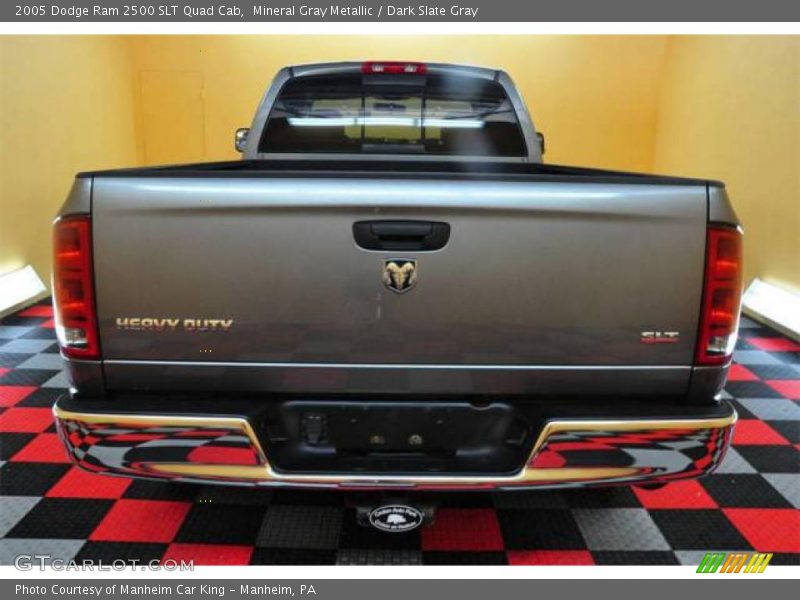 Mineral Gray Metallic / Dark Slate Gray 2005 Dodge Ram 2500 SLT Quad Cab