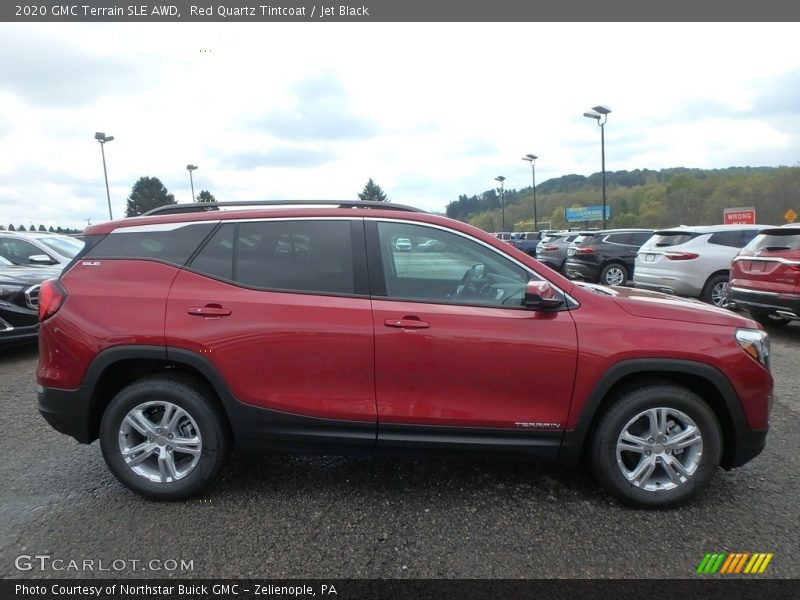Red Quartz Tintcoat / Jet Black 2020 GMC Terrain SLE AWD