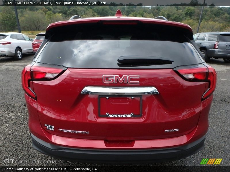 Red Quartz Tintcoat / Jet Black 2020 GMC Terrain SLE AWD