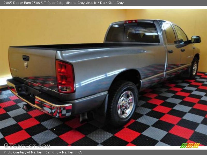 Mineral Gray Metallic / Dark Slate Gray 2005 Dodge Ram 2500 SLT Quad Cab