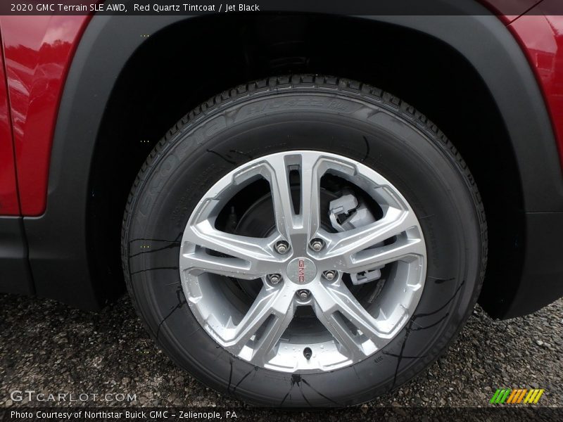 Red Quartz Tintcoat / Jet Black 2020 GMC Terrain SLE AWD