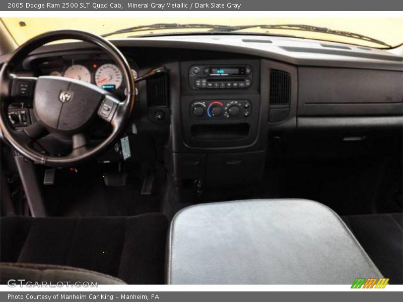 Mineral Gray Metallic / Dark Slate Gray 2005 Dodge Ram 2500 SLT Quad Cab