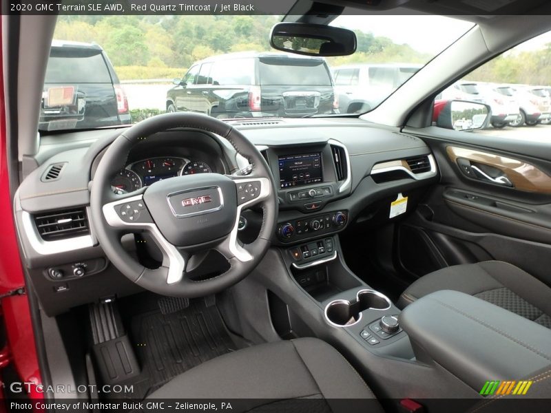 Red Quartz Tintcoat / Jet Black 2020 GMC Terrain SLE AWD