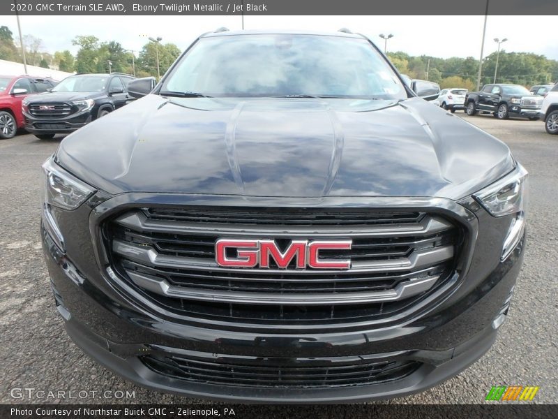 Ebony Twilight Metallic / Jet Black 2020 GMC Terrain SLE AWD