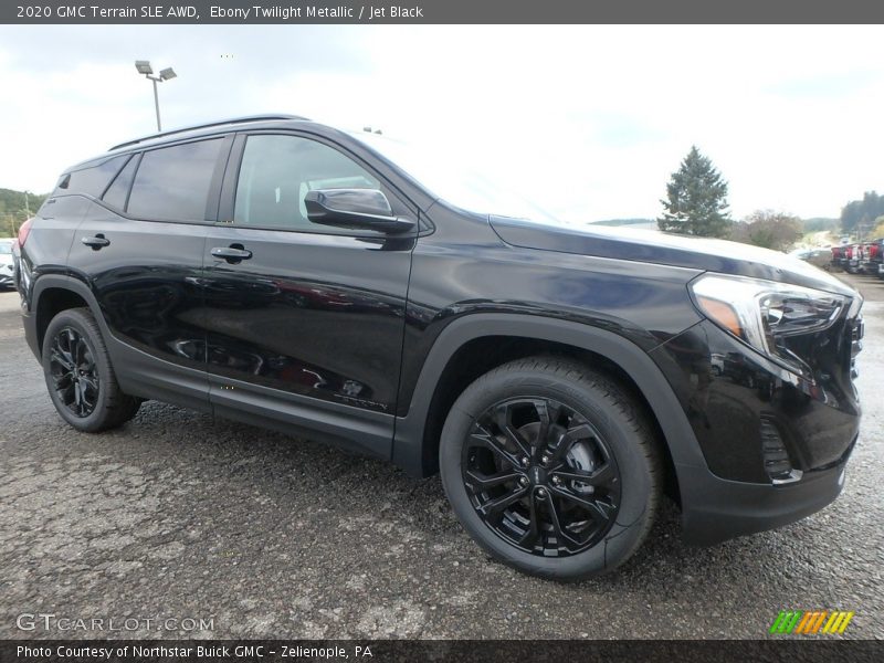 Ebony Twilight Metallic / Jet Black 2020 GMC Terrain SLE AWD