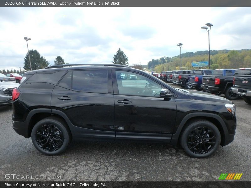 Ebony Twilight Metallic / Jet Black 2020 GMC Terrain SLE AWD