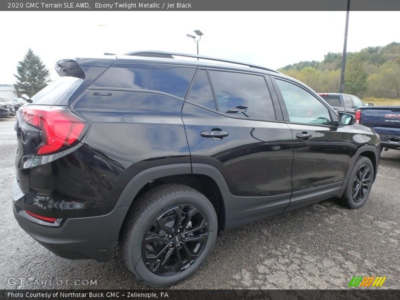 Ebony Twilight Metallic / Jet Black 2020 GMC Terrain SLE AWD