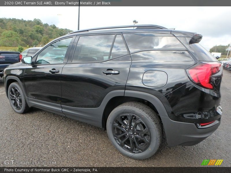 Ebony Twilight Metallic / Jet Black 2020 GMC Terrain SLE AWD