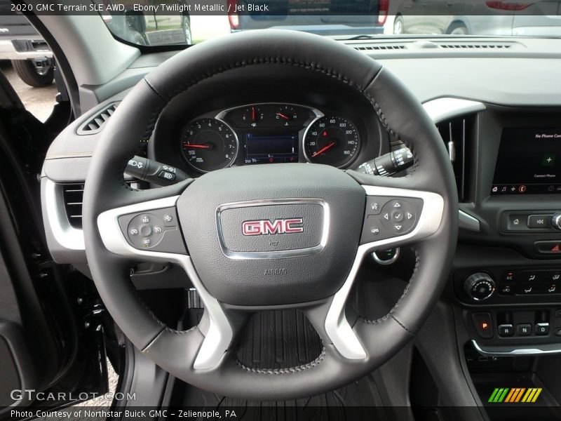 Ebony Twilight Metallic / Jet Black 2020 GMC Terrain SLE AWD