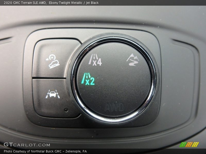 Ebony Twilight Metallic / Jet Black 2020 GMC Terrain SLE AWD