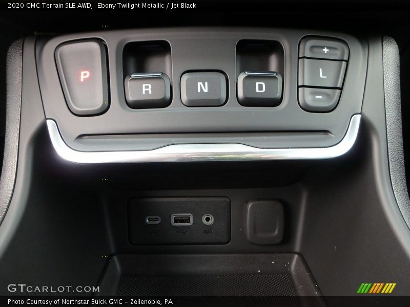 Ebony Twilight Metallic / Jet Black 2020 GMC Terrain SLE AWD