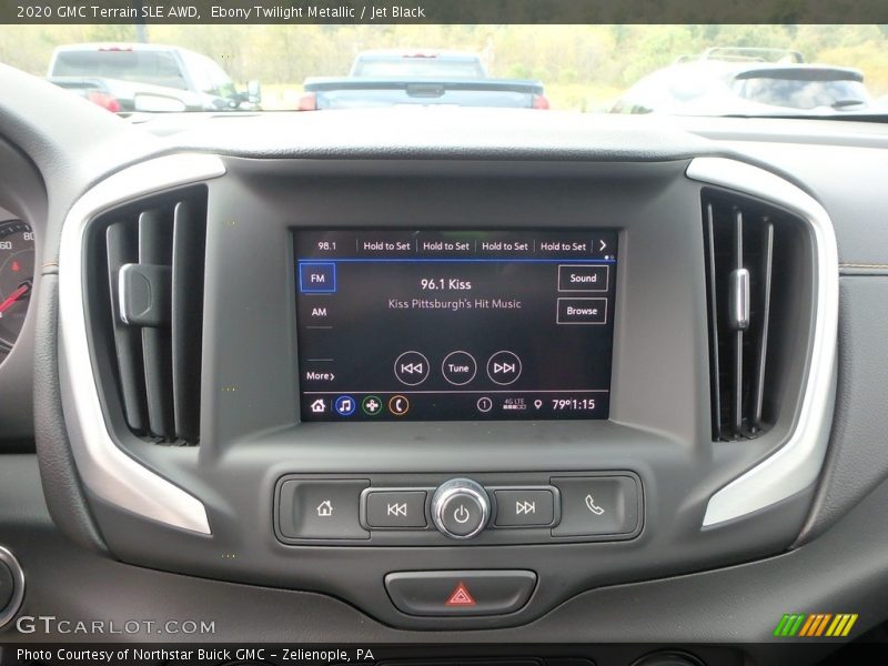 Ebony Twilight Metallic / Jet Black 2020 GMC Terrain SLE AWD