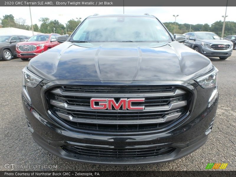 Ebony Twilight Metallic / Jet Black 2020 GMC Terrain SLE AWD