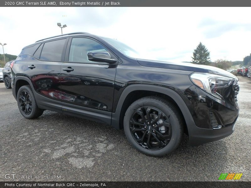 Ebony Twilight Metallic / Jet Black 2020 GMC Terrain SLE AWD
