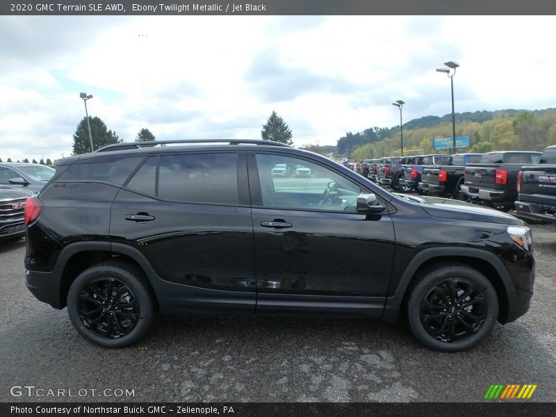 Ebony Twilight Metallic / Jet Black 2020 GMC Terrain SLE AWD