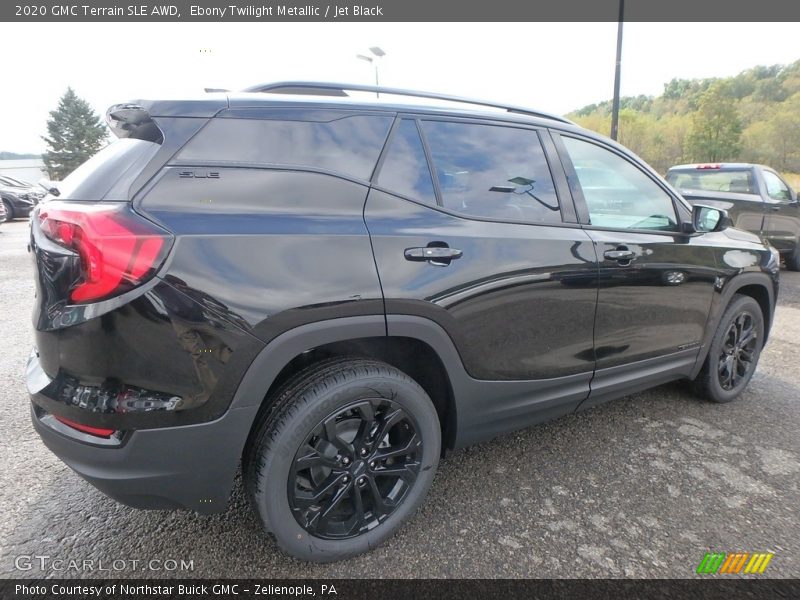 Ebony Twilight Metallic / Jet Black 2020 GMC Terrain SLE AWD
